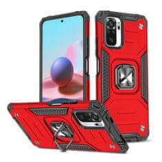 WOZINSKY Pouzdro Wozinsky Ring armor pro Xiaomi Redmi Note 10/Redmi Note 10S -Červená KP9936