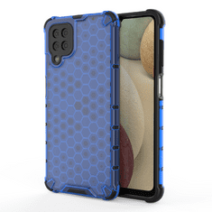 IZMAEL Honeycomb pouzdr pro Samsung Galaxy A12/Galaxy M12 - Modrá KP10247
