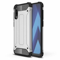 IZMAEL Pouzdro Hybrid Armor pre Samsung Galaxy A70 - Stříbrná KP10266