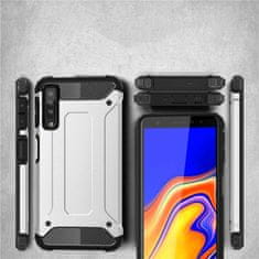IZMAEL Pouzdro Hybrid Armor pre Samsung Galaxy A7 2018 - Stříbrná KP10285