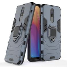 IZMAEL Odolné Pouzdro Ring Armor Case pro Xiaomi Redmi 8/Redmi 8A - Modrá KP10321