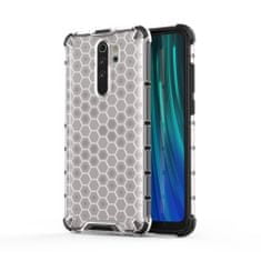 IZMAEL Honeycomb pouzdr pro Xiaomi Redmi Note 8 Pro - Transparentní KP10318