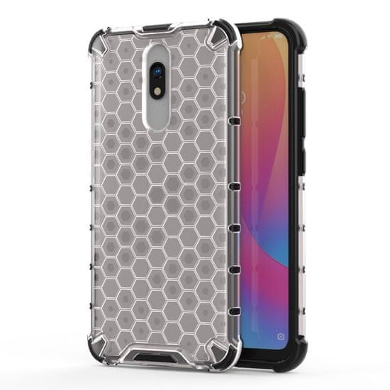 IZMAEL Honeycomb pouzdr pro Xiaomi Redmi 8/Redmi 8A - Transparentní KP10320