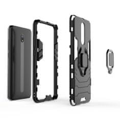 IZMAEL Odolné Pouzdro Ring Armor Case pro Xiaomi Redmi 8/Redmi 8A - Modrá KP10321