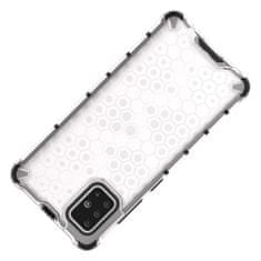 IZMAEL Honeycomb pouzdr pro Samsung Galaxy A51 - Transparentní KP10284