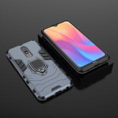 IZMAEL Odolné Pouzdro Ring Armor Case pro Xiaomi Redmi 8/Redmi 8A - Modrá KP10321