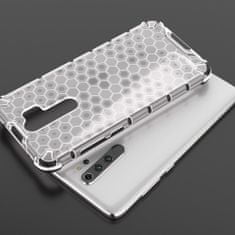 IZMAEL Honeycomb pouzdr pro Xiaomi Redmi Note 8 Pro - Transparentní KP10318