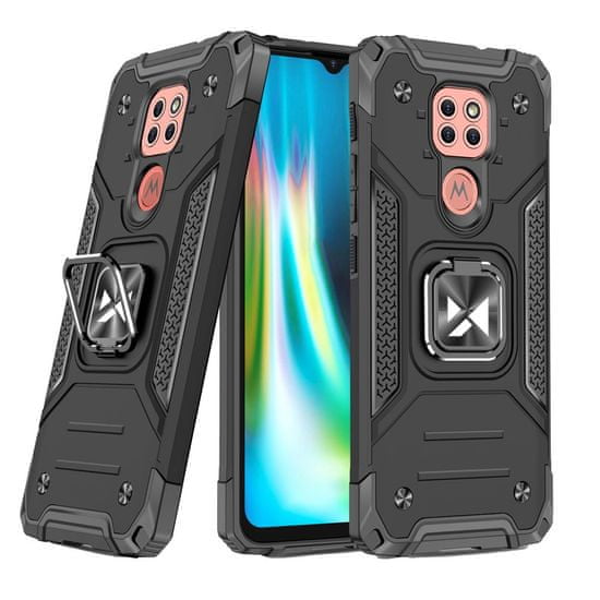 WOZINSKY Pouzdro Wozinsky Ring armor pro Motorola Moto G9 Play -Černá KP10493