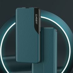 IZMAEL Elegantní knižkové pouzdro View Case pro Samsung Galaxy A21s - Modrá KP10634