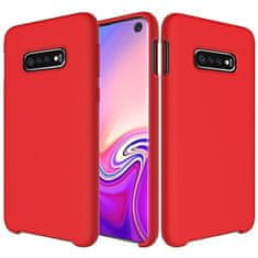 IZMAEL Pouzdro Silicone case pre Samsung Galaxy S10 - Červená KP10988