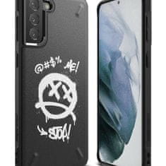 RINGKE Onyx pouzdro Graffiti pre - Samsung Galaxy S21 5G - Černá KP12202