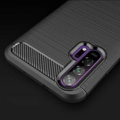 IZMAEL Pouzdro Carbon Bush TPU pre Huawei Honor 20 Pro - Černá KP12708