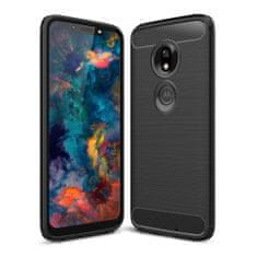 IZMAEL Pouzdro Carbon Bush TPU pre Motorola Moto G7 Play - Černá KP13256