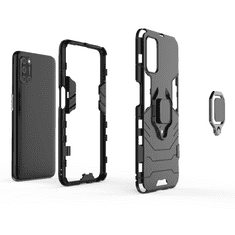 IZMAEL Odolné Pouzdro Ring Armor Case pro Oppo A52/A72 - Modrá KP13261