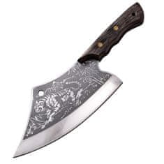 IZMAEL Kuchyňský sekáček Tiger-Hnědá/Small Cleaver KP13852