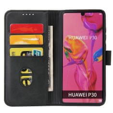 IZMAEL Magnetické Pouzdro Elegant pro Huawei P30 - Černá KP15074