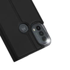 IZMAEL Diářové pouzdro DUX DUCIS Skin Pro pro Motorola Moto E20/Moto E30/Moto E40 - Černá KP15287