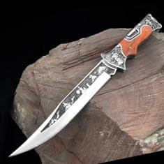 IZMAEL Outdoorový skládací nůž A3190-Hnědá KP18130