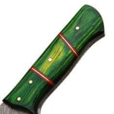 IZMAEL Damaškový nůž Edgan-Zelená KP18632