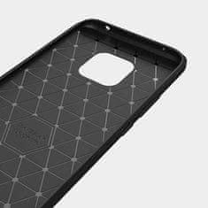 IZMAEL Pouzdro Carbon Bush TPU pre Huawei Mate 20 Pro - Tmavě Modrá KP19429