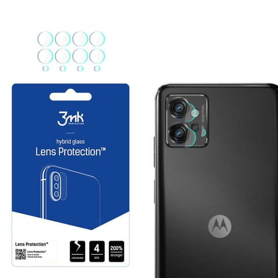 3MK 4x Sklo na kameru 3mk pro Motorola Moto G32 - Transparentní KP22739
