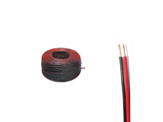 Design Light Elektrický Kabel u Měřiče pro LED 2x0.35mm2 Černá