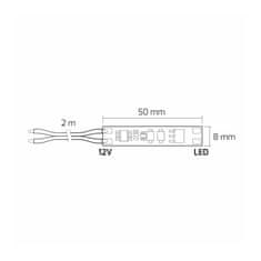 Design Light Spínač Dotykový s Kabelem 2m XC60 12V/24V DC pro LED Profily