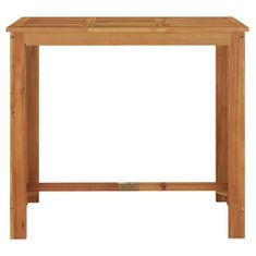 Greatstore Zahradní barový stůl 120 x 60 x 105 cm masivní akáciové dřevo