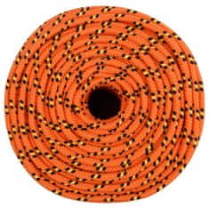 Vidaxl Lodní lano oranžové 6 mm 100 m polypropylen