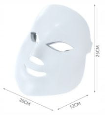 Iso Trade LED světelná fotonová maska - fotonová terapie | 7 barev