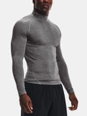 Under Armour Tričko HG Armour Comp Mock LS-GRY M