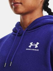 Under Armour Mikina Essential Fleece Hoodie-BLU SM