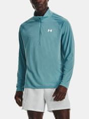 Under Armour Tričko UA STREAKER HALF ZIP-BLU SM