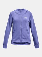 Under Armour Mikina Rival Fleece LU FZ Hoodie-BLU YSM