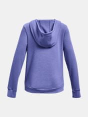 Under Armour Mikina Rival Fleece LU FZ Hoodie-BLU YSM