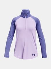 Under Armour Tričko UA Tech Graphic 1/2 Zip -PPL YLG