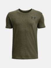 Under Armour Tričko UA SPORTSTYLE LEFT CHEST SS-GRN YXL