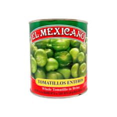 El Mexicano Mexická zelená rajčata - Tomatillo Verde [ideální pro Salsa Verde] "Tomatillos Enteros | Celá rajčata" 2,8kg El Mexicano