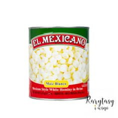 El Mexicano Mexická kukuřice Cacahuazintle na polévku Pozole "Maiz Blanco | Bílé hominy v mexickém nálevu" 2,8 kg El Mexicano