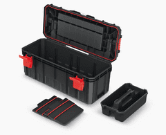 Kistenberg Plastový kufr, box na nářadí KXS6530 X-BLOCK SOLID TOOLBOX PRO KISTENBERG