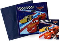 Disney Puzzle card CARS - 25dílků+přání+obálka 