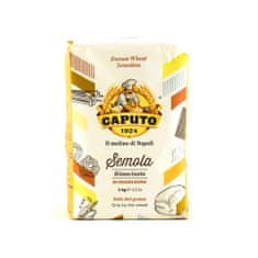 Italská pšeničná mouka Semola Rimacinata [ideální na těstoviny a chléb] "Semola di Grano Duro | Rimacinata" 1kg Caputo