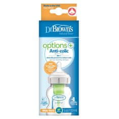 Dr.Brown´s Láhev antikolik Options+ široké hrdlo 150 ml plast