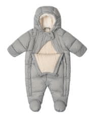 LEOKID Baby Overall Eddy Gray Mist vel. 6 - 9 měsíců (vel. 68)