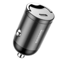 shumee Mini inteligentní nabíječka do auta Tiny Star PPS USB-C 30W Quick Charge PD, šedá