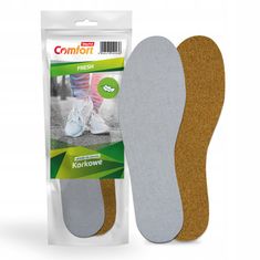 Mazbit Vložky Do Bot Obuv Cork Fabric Shoes S. 38