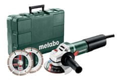 Metabo METABO.ÚHLOVÁ BRUSKA 125 / WEQ 1400-125 +2 KOTOUČE