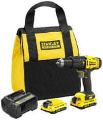 Stanley STANLEY ŠROUBOVÁK UD.18V V20 50Nm 2x1,5Ah SF BAG