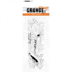 Aladine Gelové razítko Studio Light Grunge, 14,8 x 5,2 cm – tulipán