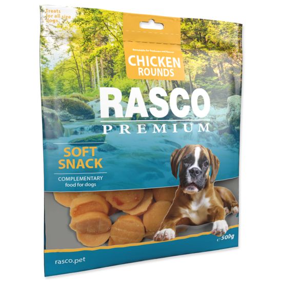 RASCO PREMIUM Pochoutka kolečka z kuřecího masa 500 g